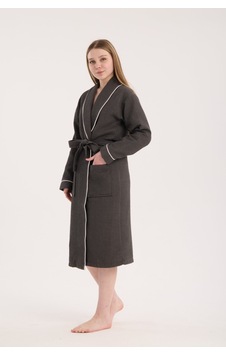 Unisex Soho Pike Bornoz - Antrasit