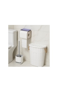 Lavena Dekoratif Banyo Seti Tuvalet Fırçası, Kağıtlık Ve Şık Sepet Beyaz - 710697084 Beyaz Lavena Dekoratif Banyo Seti Tuvalet Fırçası, Kağıtlık Ve Şık Sepet Beyaz - 710697084 Beyaz