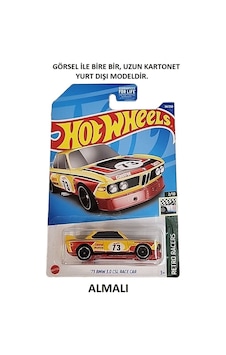 73 Bmw 3.0 Csl Race Car - Hhd73 - Uzun Kartonet Sarı 73 Bmw 3.0 Csl Race Car - Hhd73 - Uzun Kartonet Sarı