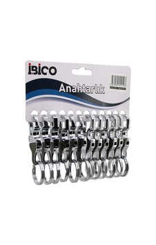 İbico İ12-010 Kupa Model Gövde Metal Anahtarlık Çift Halkalı Kemer Geçmeli- 12'li Paket Çok Renkli İbico İ12-010 Kupa Model Gövde Metal Anahtarlık Çift Halkalı Kemer Geçmeli- 12'li Paket Çok Renkli