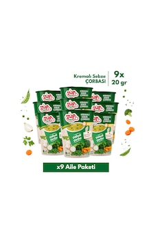 Snap Eats Hazır Çorba Bardakta Kremalı Sebze Çorbası 20 Gr 9'lu Aile Paketi Snap Eats Hazır Çorba Bardakta Kremalı Sebze Çorbası 20 Gr 9'lu Aile Paketi