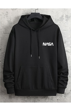 Startmore Ns Baskılı Sweatshirt Siyah Startmore Ns Baskılı Sweatshirt Siyah