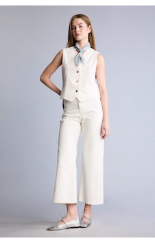 Defacto Culotte Yüksek Bel Kısa Paça Crop Jean Pantolon B5012ax26smnm86 Ekru-nm86 Defacto Culotte Yüksek Bel Kısa Paça Crop Jean Pantolon B5012ax26smnm86 Ekru-nm86