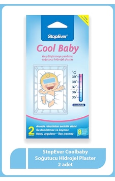 Stopever Cool Baby Ateş Düşürmeye Yardımcı Hidrojel Flaster