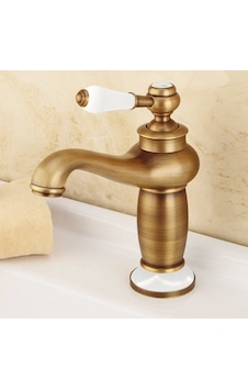 Fause Rustik Lavabo Bataryası Vintage Antik Eskitme Klb100-A Fause Rustik Lavabo Bataryası Vintage Antik Eskitme Klb100-A
