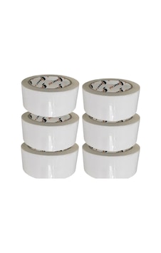 Beyaz Koli Bandı 45 Mm 100 Mt 6 Adet 3 Beyaz Koli Bandı 45 Mm 100 Mt 6 Adet 3