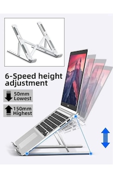 Metal Tablet Tutucu, Dizüstü Bilgisayar Standı, Masa Üstü Bilgisayar Standı, Ayarlanabilir Alüminyum Katlanabilir, Taşınabilir, Macbook Air Pro, İpad, Lenovo Uyumlu, 10-15,6 Uyumludur Metal Tablet Tutucu, Dizüstü Bilgisayar Standı, Masa Üstü Bilgisayar Standı, Ayarlanabilir Alüminyum Katlanabilir, Taşınabilir, Macbook Air Pro, İpad, Lenovo Uyumlu, 10-15,6 Uyumludur