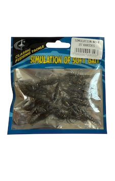 Kaira Simulation 50mm 15li Yumuşak Karides No:4 Kaira Simulation 50mm 15li Yumuşak Karides No:4
