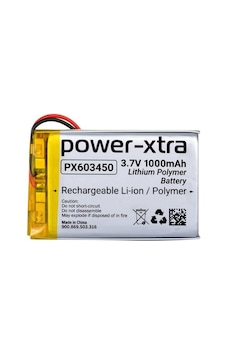 Power-xtra Px603450 - 3.7v 1000mah Li-polymer Pil - Devreli Power-xtra Px603450 - 3.7v 1000mah Li-polymer Pil - Devreli