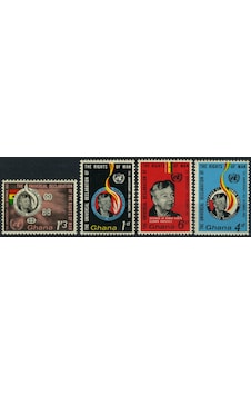 Koleksiyon Pulları, Ghana 1963 4 Pulluk Damgasız Tam Seri,n11-71