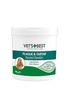 Vet's Best Plaque Ve Tartar Köpekler İçin Tartar Önleyici Ağız Bakım Tozu 90gr Vet's Best Plaque Ve Tartar Köpekler İçin Tartar Önleyici Ağız Bakım Tozu 90gr