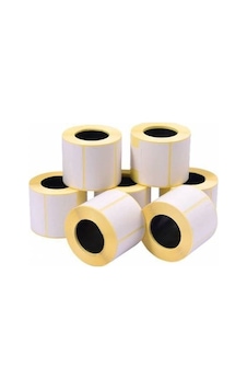 10 Adet 40X58 Terazı Etiketi 500 Sarım Termal Rulo Etiket 10 Adet 40X58 Terazı Etiketi 500 Sarım Termal Rulo Etiket