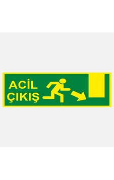 Ekstrafix Yf060 12x25 Fosforlu Acil Çıkış Ekstrafix Yf060 12x25 Fosforlu Acil Çıkış
