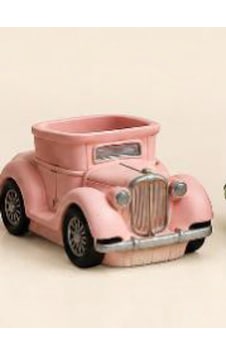 Pembe Vosvos Araba Kelemlik Toz Pembe