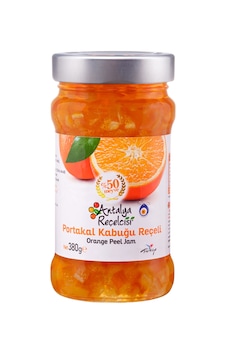 Antalya Reçelcisi Portakal Kabuğu Reçeli 380 G Antalya Reçelcisi Portakal Kabuğu Reçeli 380 G