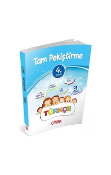 4.Sınıf Tam Pekiştirme Türkçe - Çözüm Yayınları