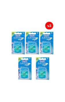 Oral B Diş İpi Satin Tape Mint 25m X5 Adet Oral B Diş İpi Satin Tape Mint 25m X5 Adet