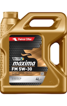 Petrol Ofisi Maxima FM 5W-30 Motor Yağı Petrol Ofisi Maxima FM 5W-30 Motor Yağı