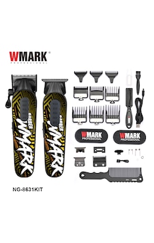 Wmark Ng-8631kıt Yüksek Hızlı Motor Saç Kesme Detay Düzeltici Kiti Kuaför Salonu İçin 2 Saat Wmark Ng-8631kıt Yüksek Hızlı Motor Saç Kesme Detay Düzeltici Kiti Kuaför Salonu İçin 2 Saat