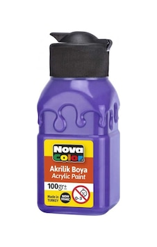 Nova Color Akrilik Boya Şişe 100 Cc Mor