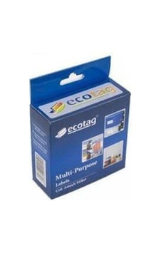 Ecotag Dymo Etiket Muadil 500 Adet 25 x 54 MM Ecotag Dymo Etiket Muadil 500 Adet 25 x 54 MM