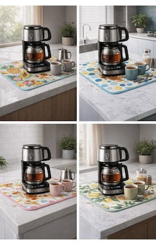 Lb Çay Matı Çay Makinesi % 100 Mikrofiber Altlığı Su Emici Tezgah Koruyucu Kurulama Matı Lb Çay Matı Çay Makinesi % 100 Mikrofiber Altlığı Su Emici Tezgah Koruyucu Kurulama Matı