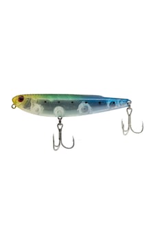Fish Master Wakiza 9cm 12gr Su Üstü Maket Yem Green Blue Fish Master Wakiza 9cm 12gr Su Üstü Maket Yem Green Blue