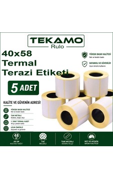 40x58 Termal Barkod Etiket Terazi Etiketi 500'lü 5 Adet Diğer 40x58 Termal Barkod Etiket Terazi Etiketi 500'lü 5 Adet Diğer