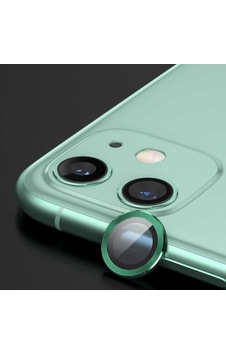 Apple Uyumlu iPhone 12 Mini Cl-02 Kamera Koruyucu-yeşil Yeşil
