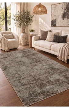 Vivanni Home Everlynn Polyester Vintage Halı Pamuk Atkı Tabanlı Modern Dokuma Ev Halısı Krem Gri Vivanni Home Everlynn Polyester Vintage Halı Pamuk Atkı Tabanlı Modern Dokuma Ev Halısı Krem Gri