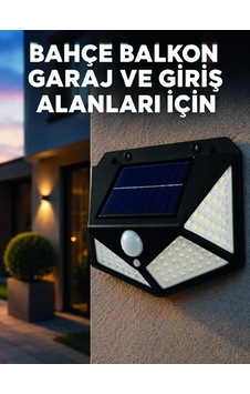 Lexroo Solar Led Bahçe Aydınlatma Lambası Hareket Sensörlü 3 Işık Diğer Lexroo Solar Led Bahçe Aydınlatma Lambası Hareket Sensörlü 3 Işık Diğer