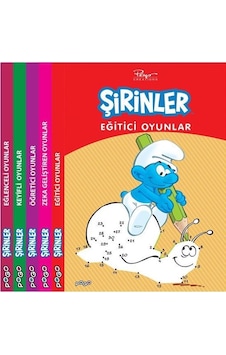 Şirinler Oyun Kitapları Seti-5 Kitap Takım- Pogo Şirinler Oyun Kitapları Seti-5 Kitap Takım- Pogo