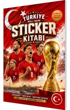 Milli Takım Sticker Kitabı Futbolcu Kartları Hediyeli Sihirli Parmaklar