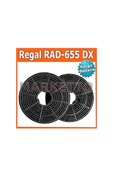 Marketto Regal Uyumlu RAD-655 DX Ankastre Davlumbaz Karbon Filtre 2li Marketto Regal Uyumlu RAD-655 DX Ankastre Davlumbaz Karbon Filtre 2li
