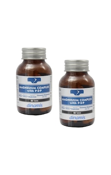 Dinamis Magnesium Complex With P-5-p 2 x 60 Tablet Dinamis Magnesium Complex With P-5-p 2 x 60 Tablet