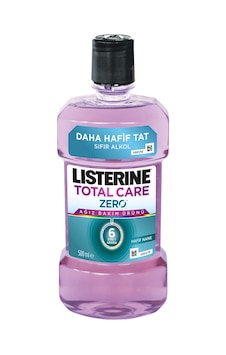 Listerine Total Care Zero Hafif Tat Ağız Bakım Suyu 500 ML Listerine Total Care Zero Hafif Tat Ağız Bakım Suyu 500 ML