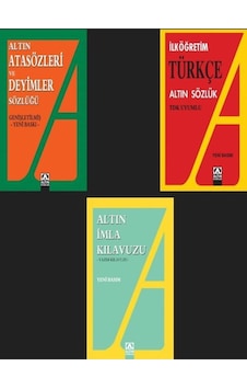 Altın Kitap Ilköğretim Türkçe Sözlük-imla Klavuzu-atasözü Ve Deyimler Sözlüğü--3 Kitap-- Altın Kitap Ilköğretim Türkçe Sözlük-imla Klavuzu-atasözü Ve Deyimler Sözlüğü--3 Kitap--