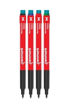 Penmark Asetat Kalemi M Multi Purpose Japon Uç Kırmızı Penmark Asetat Kalemi M Multi Purpose Japon Uç Kırmızı