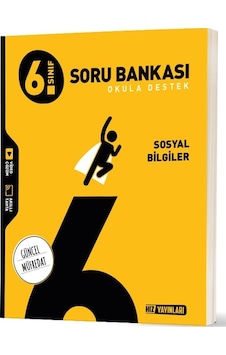 Hız Yayınları 2026 6. Sınıf Sosyal Bilgiler Soru Bankası Yeni Müfredat Hız Yayınları 2026 6. Sınıf Sosyal Bilgiler Soru Bankası Yeni Müfredat