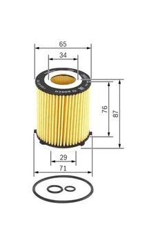Mercedes E200 W213 Yag Filtresi 2016-2017 Bosch F026407166 Mercedes E200 W213 Yag Filtresi 2016-2017 Bosch F026407166