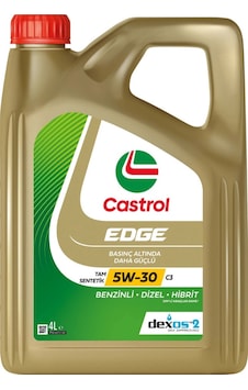 Castrol EDGE 5W-30 C3 Tam Sentetik Motor Yağı Castrol EDGE 5W-30 C3 Tam Sentetik Motor Yağı