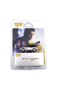 Mini Gt Bmw Z8 The World Is Not Enough 007 James Bond 1:64 Diecast Model Araba Mgt00906-007e Gri Mini Gt Bmw Z8 The World Is Not Enough 007 James Bond 1:64 Diecast Model Araba Mgt00906-007e Gri