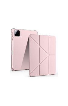 Aksesuarcim Xiaomi Mi Pad 8 İle Uyumlu Kılıf Silikon Yumuşak Kalem Bölmeli Esnek 4 Farklı Stand Olabilen Tablet Kılıfı Rose Gold Sku: Zeusb0gjtnt73p Arka Kapak