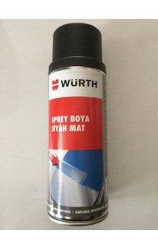 Würth Mat Siyah Sprey Boya Tampon Boyası Oto Boyası Germany 400Ml Würth Mat Siyah Sprey Boya Tampon Boyası Oto Boyası Germany 400Ml