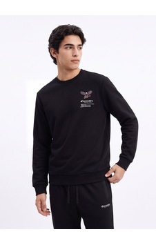 Discovery Expedition D6wm-swt3793 Siyah Erkek Bisiklet Yaka Rahat Kalıp Cepsiz Sweatshirt Discovery Expedition D6wm-swt3793 Siyah Erkek Bisiklet Yaka Rahat Kalıp Cepsiz Sweatshirt