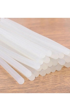 5 Adet - İnce Mum Silikon Çubuk Sıcak Silikon 7 MM X 30 CM N11.37 5 Adet - İnce Mum Silikon Çubuk Sıcak Silikon 7 MM X 30 CM N11.37