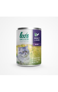 Leos Kuzu Etli Pate Konserve Yetişkin Kedi Maması 6 x 400 G Leos Kuzu Etli Pate Konserve Yetişkin Kedi Maması 6 x 400 G