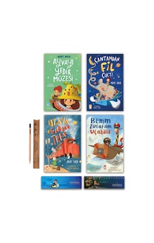 Timaş Çocuk Benim Zürafam Uçabilir - Uzaya Giden Tren - Çantamdan Fil Çıktı - Ayvayı Yedik Müzesi Set 4 Kitap Timaş Çocuk Benim Zürafam Uçabilir - Uzaya Giden Tren - Çantamdan Fil Çıktı - Ayvayı Yedik Müzesi Set 4 Kitap