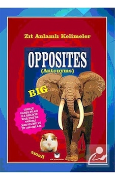 Opposites Antonyms - Zıt Anlamlı Kelimeler Cep Boy - Murat