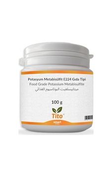 Potasyum Metabisülfit E224 Gıda Tipi 100 G Potasyum Metabisülfit E224 Gıda Tipi 100 G
